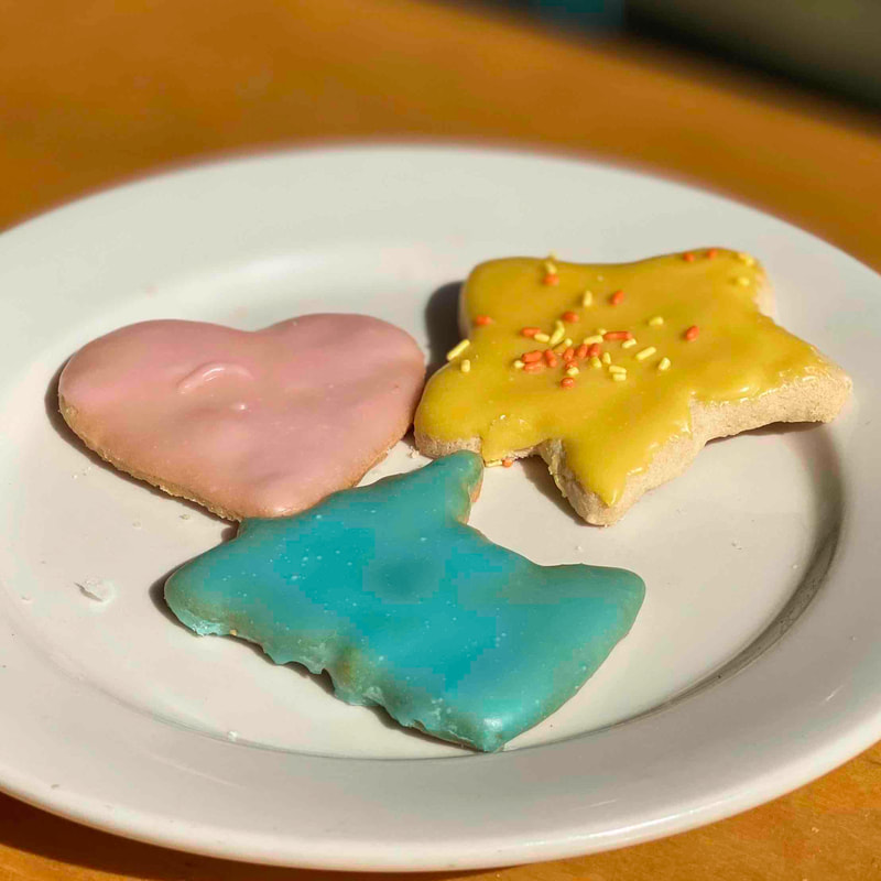 Assorted Glazed Cut-out Cookies