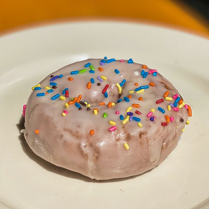 Buttermilk glazed cake donut 